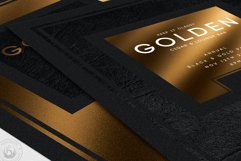 Minimal Black and Gold Flyer Template V1 Product Image 3