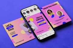 Podcast Instagram Carousel &amp; Canva Template Product Image 3