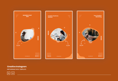 Creative Agency Instagram Post and Story Ads Product Image 4