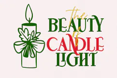 Awesome Christmas - Display Serif Font Product Image 3