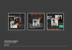 Urban Neon Instagram Post Template Vol.1 Product Image 3