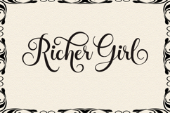 Baby Shake - Luxury Calligraphy Font with Swirl Alternate Product Image 3