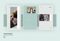 School Instagram Ads PSD Template Product Image 4