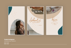 Puzzle Instagram Story &amp; Post Template Product Image 4