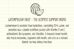 Summer Notes - Simple Cute Handwritten Font Product Image 3