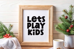 Thick Ring - Cute Mixed Bold Font Product Image 3