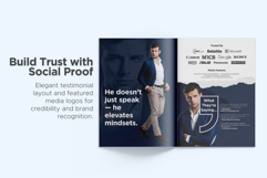 Speaker Media Kit Template in Canva Product Image 3