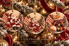 Cranberry Wishes Ornament PNGs Product Image 3