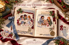 Christmas Sleepover Fussy Cuts Product Image 3