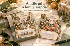 Australian Animals Printable Christmas Money Cards Product Image 3