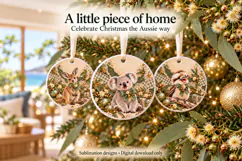 Aussie Christmas Ornament Sublimations Product Image 4