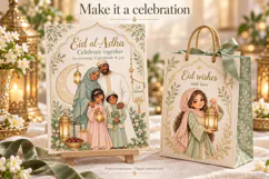 Eid Al Adha Family Clipart Product Image 4