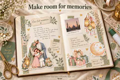 Printable Eid Fussy Cuts, 25 Embellishments Product Image 3
