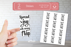 Motivational Quotes Sticker PNG, Inspirational affirmation Product Image 1