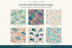 Coral Reef Digital Papers Product Image 4