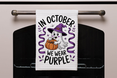 In October We Wear Purple Ghost Ribbon Product Image 3