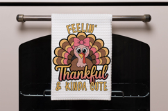 Feelin&#039; Thankful &amp; Kinda Cute Turkey Product Image 3