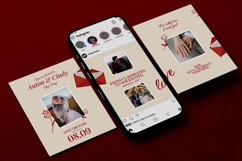 Wedding Instagram Carousel &amp; Canva Template Product Image 3