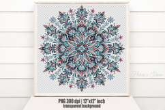 Christmas snowflakes clipart|Cute Winter flower shirt design Product Image 1