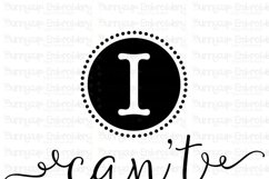 I Can't #busydoingnothing - SVG, Clipart and Printable Product Image 2