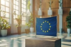 European Union Flag Background Wallpaper Product Image 1