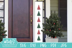 Christmas Trees Porch Sign SVG - Christmas Porch Sign SVG Product Image 10