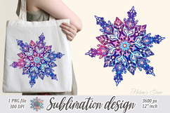 Christmas snowflakes clipart|Cute Winter flower shirt design Product Image 2