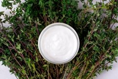 Moisturizer with natural ingredients on thyme. PNG and JPG Product Image 1