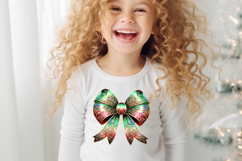 Christmas coquette bows designs BUNDLE | Iridescent bow png Product Image 12