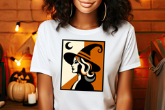 Cute Halloween witch clipart | Abstract shirt designs png Product Image 3
