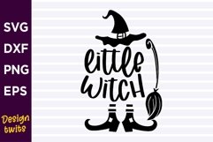 little witch SVG Product Image 1