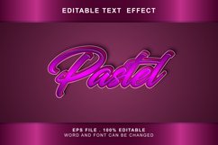 pastel Text Effects editable words and fonts can be replac Product Image 1