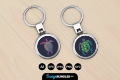 Sea Turtle Keychain Product Image 1