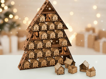 Christmas Advent Calendar Tree - Laser Cut House Countdown Product Image 3