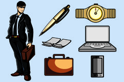Businessman Vector Pack Product Image 1