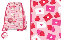 Valentine Surface Patterns, Heart Papers, AMB-1181 Product Image 5