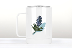 Wild flower lavender clipart |Vintage Summer flower graphics Product Image 3