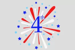 4th of July Fireworks SVG | Patriotic SVG Product Image 2