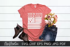Your Vote Your Voice SVG PNG Electioins 2020 Use Your Voice Product Image 7