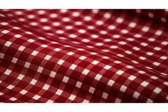 classic dark red gingham pattern Product Image 1
