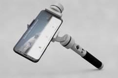 Albird UoPlay Selfie Stick Samsung Galaxy S8 Mockup Product Image 9