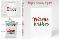 Bright Warm Wishes quote sublimation design clipart png Product Image 1