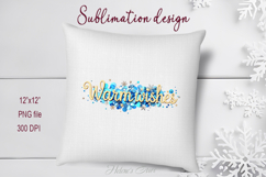 Bright Warm Wishes quote sublimation design clipart png Product Image 3