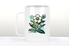 Wild flower clipart | Vintage Summer flower graphics Product Image 3