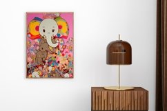 Elephant Superflat Wall Art Product Image 6