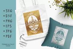 Castle Design - SVG DXF PNG EPS JPG PDF Cutting File Product Image 5