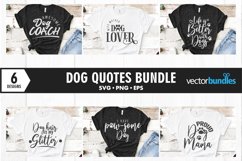 Dog quotes svg. Cut files for crafters Product Image 1