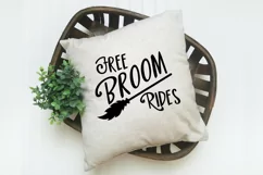 Free Broom Rides SVG Cut File - Halloween SVG PNG EPS DXF Product Image 4