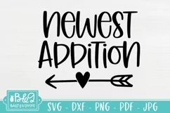 Cute Baby SVG - Newest Addition - Newborn SVG Cut File Product Image 2