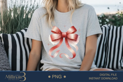 Coquette Bow USA Flag PNG | Girly 4th of July PNG for Tees, Product Image 5